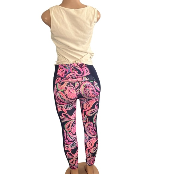 Lilly Pulitzer UPF 50+ Luxletic Weekender High Rise Midi Legging - Picture 7 of 9